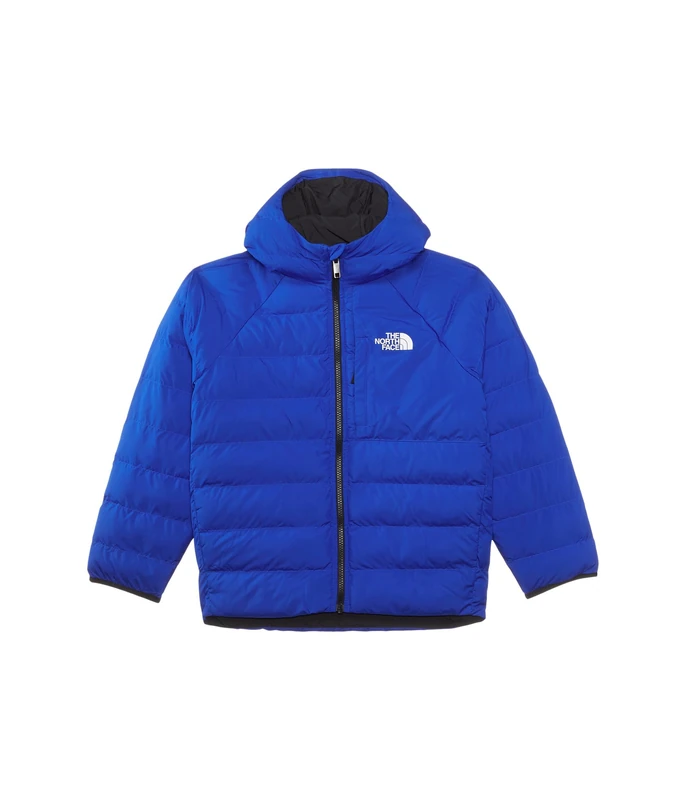 The Noth Face Boy's Reversible Perrito Hooded Jacket, Tnf Blue, 7-8 Years