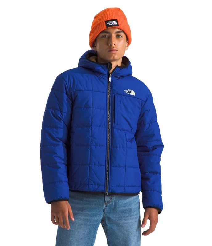 The North Face Boy's Reversible Shasta F/Z Fleece Jacket, Tnf Blue, 6 Years