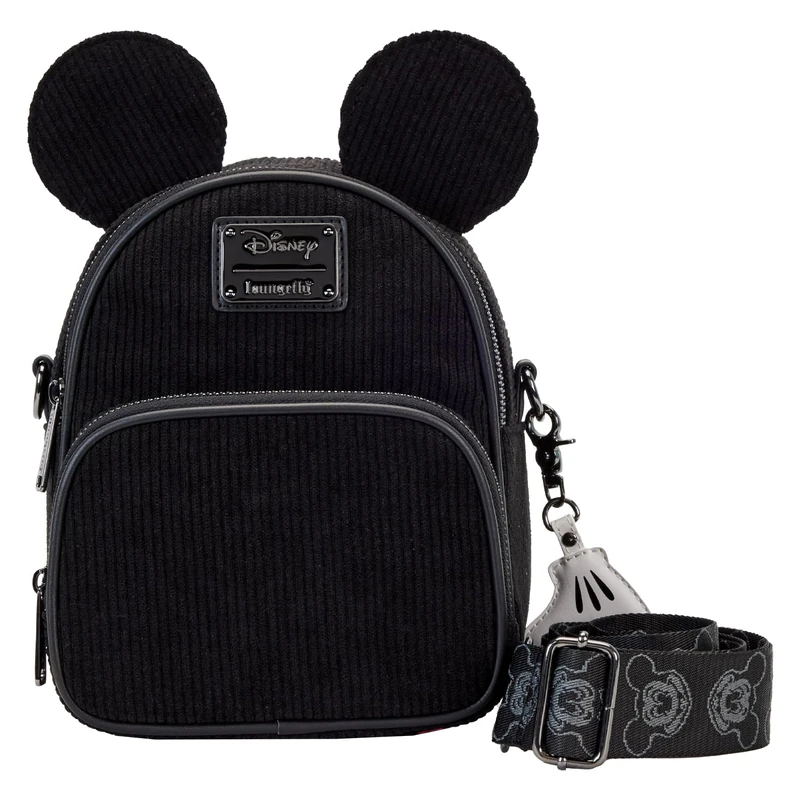 Loungefly Disney sac à bandoulière Mickey Mouse 100th Anniversary Corduroy