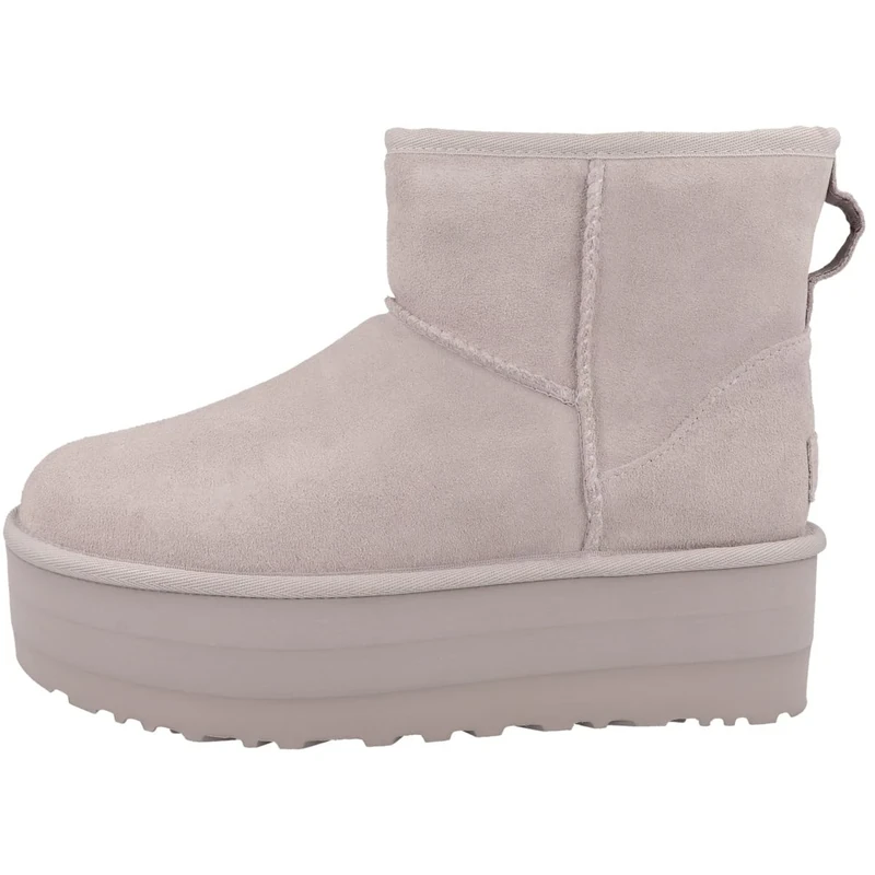 UGG Women's Classic Mini Platform Classic Boot, Pale Smoke, UK 9