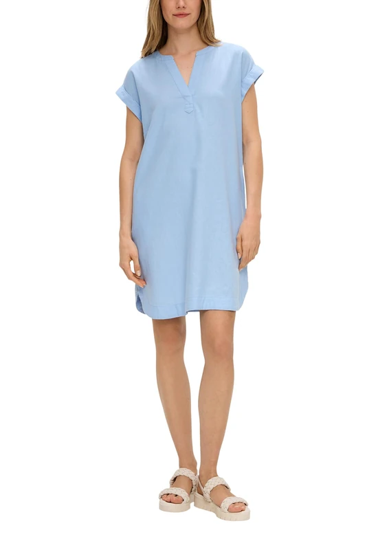 s.Oliver Women's 2146999 Dress, Blue 5304, 16 - Image 1