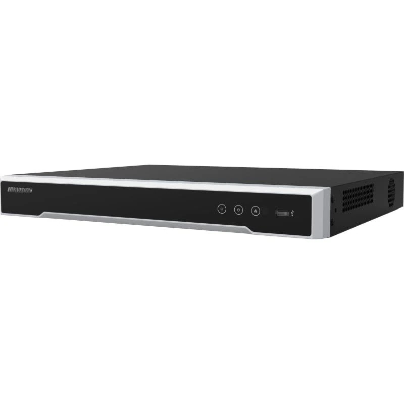 HIKV DS-7616NI-M2/16P M Series 16 Channel PoE 8K 32MP NVR, Up to 32MP Resolution Input, Plug & Play, Smart VCA & POS Functions, Smart Playback, Audio & Alarm in/Out, International Version (No HDD)