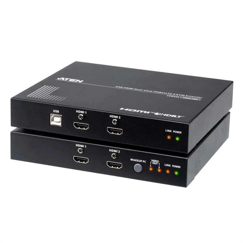 ATEN CE824 USB HDMI Dual View HDBase 2.0 KVM Extender