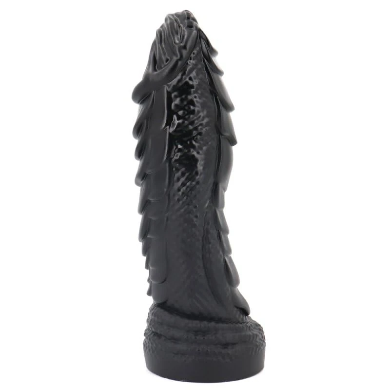 BeHorny Large Thick Huge Dildo Sex Toy, Liquid Silicone Dragon Dildo with Suction Cup