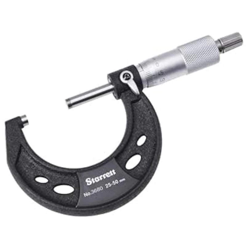 Starrett Precision Mechanical Micrometer 50mm
