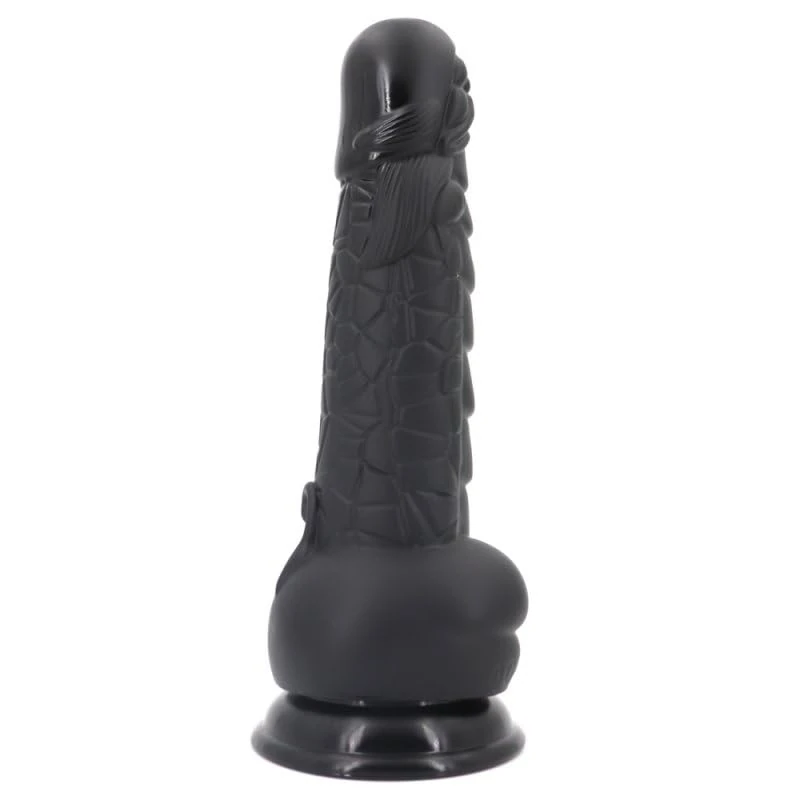 BeHorny Large Thick 10.6" Dildo Sex Toy, Liquid Silicone Dragon Dildo with Suction Cup