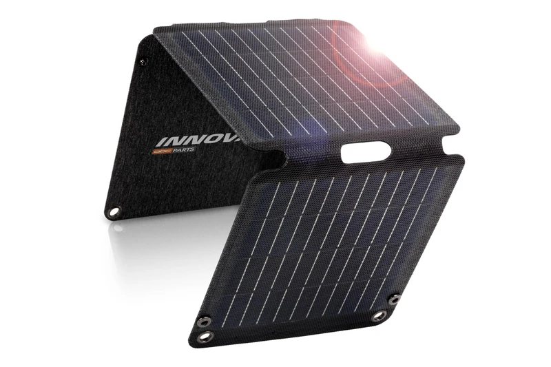 Innovate Portable Solar Charger Panel 21W 5V 3 Amp. Max. with USB Type C-A Connection. Foldable and Waterproof Solar Panel. Perfect for Camping, Trekking, Hiking, Beach, Mountain...