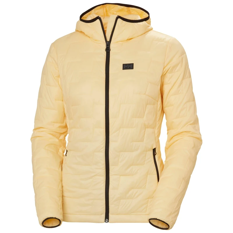 Helly Hansen Women's W Lifaloft Hooded Ins Jkt, Yellow Cream, XS