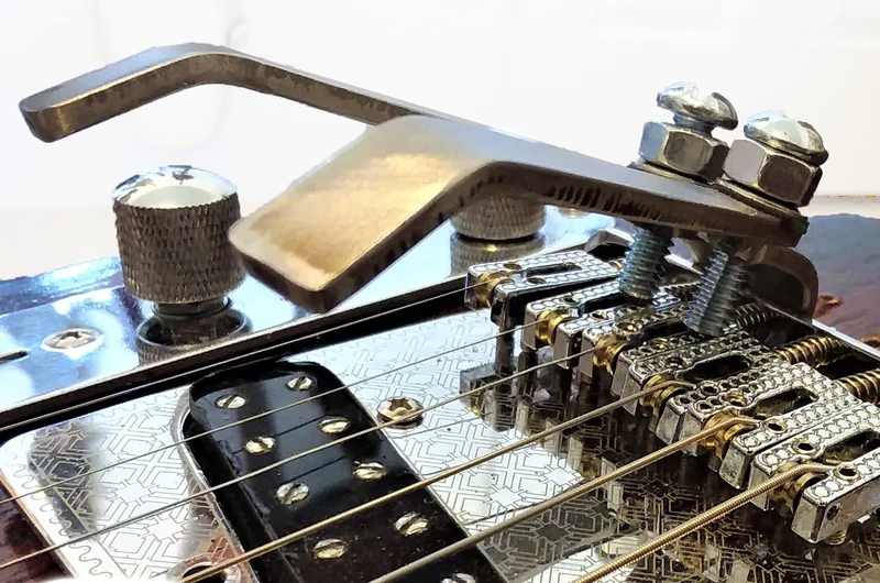 Re-LapZ B-Bender Kit (Double) - No-Drilling After-Market String Bender for Lap Steel & Top-Load Electric Guitars - Image 1