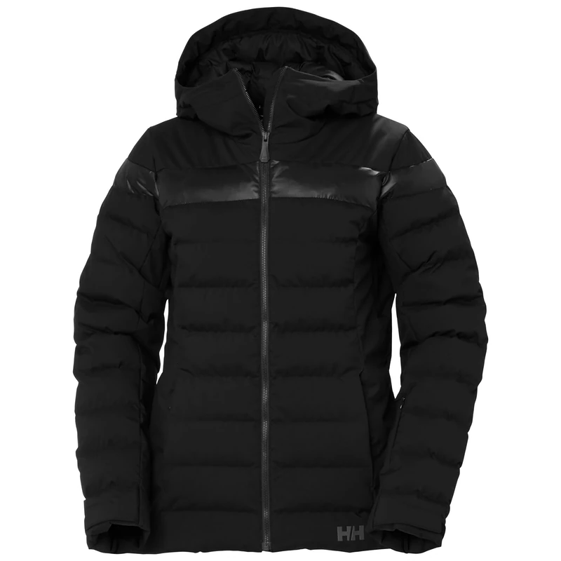 Helly Hansen Womens W Imperial Puffy Ski Jacket, 991 BLACK, M EU