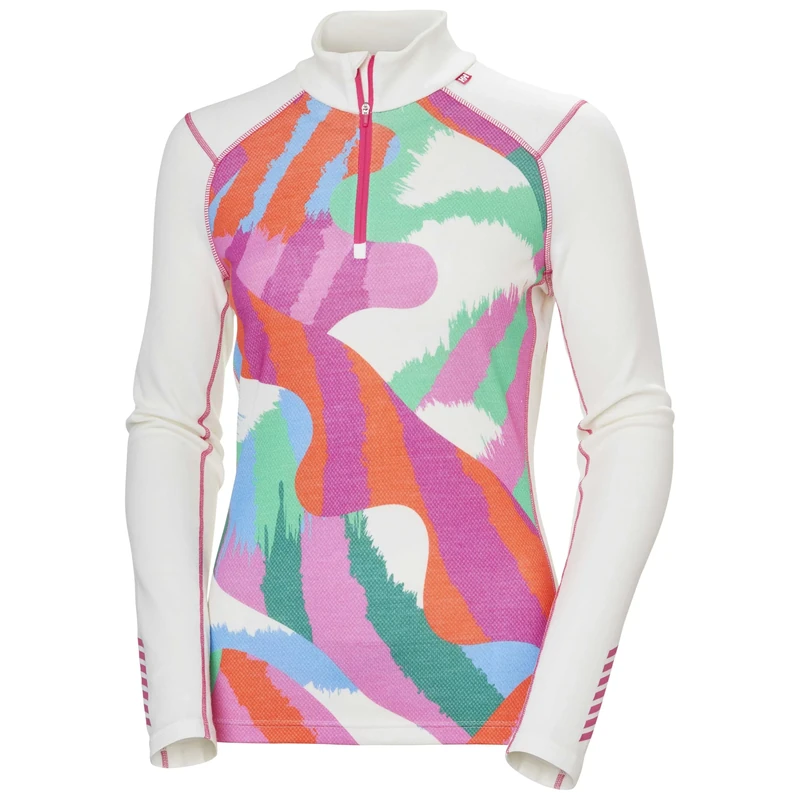 Helly Hansen Women's W Lifa Merino Midw Gra 1/2 Zip, White 2.0, XS