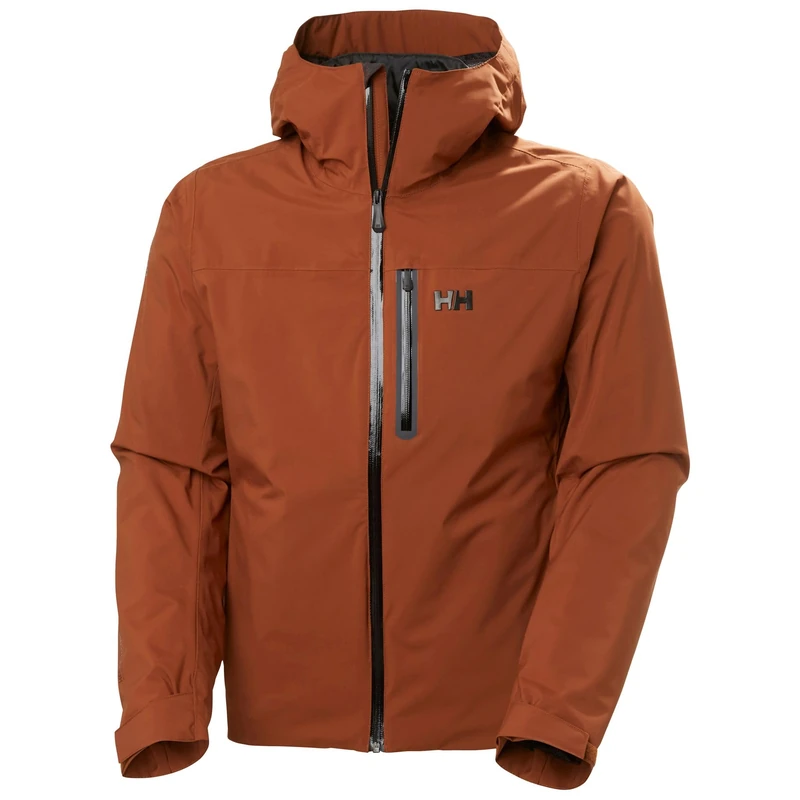 Helly Hansen Mens Swift 3in1 Ski Jacket - Iron Oxide L EU