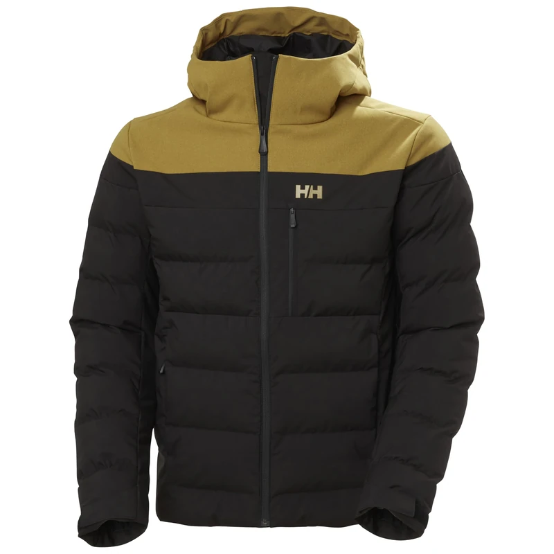 Helly Hansen Mens Bossanova Puffy Ski Jacket, 787 LYNX HEATHER BLACK, L EU