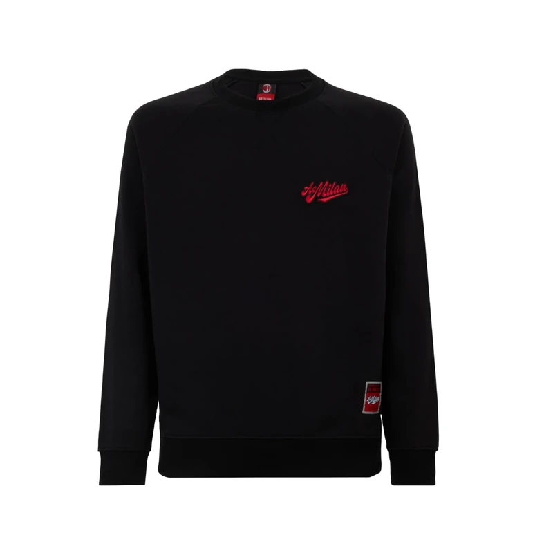 AC Milan AC Milan Urban Collection II Unisex Adult Crew Neck Sweatshirt Black