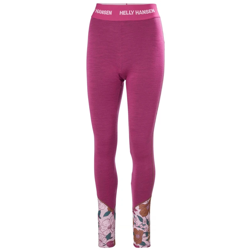 Helly Hansen Women's W LIFA Merino Midw Gra Pant, Magenta 2.0, XS