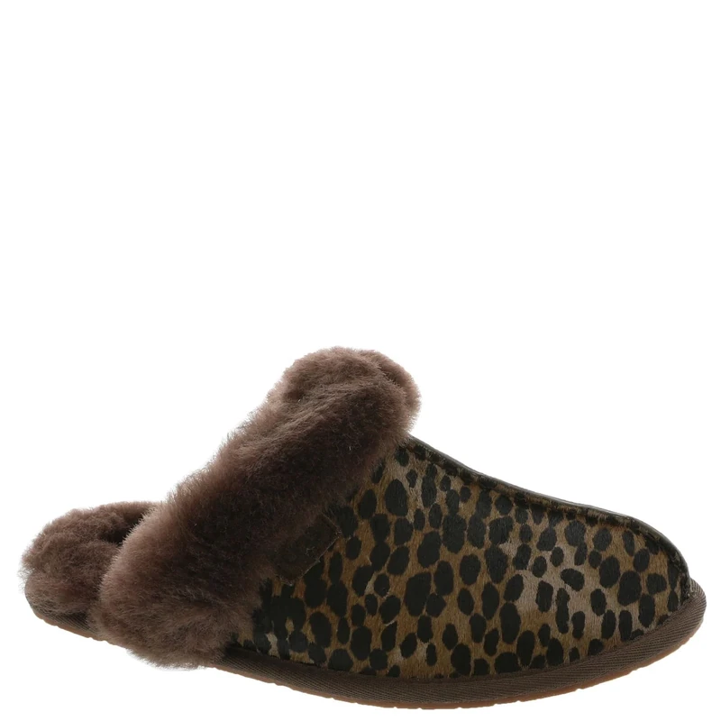 UGG Women's Scuffette Caspian Slipper, Burnt Cedar, 3 UK