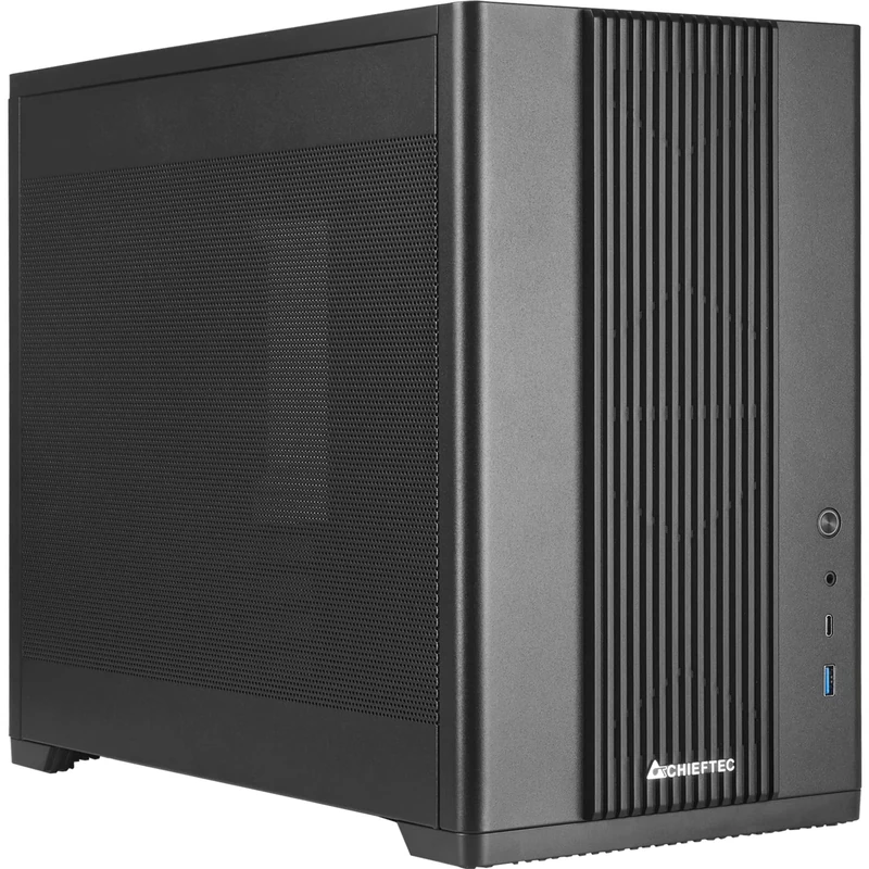 Chieftec BX Mesh BX-10B-M-OP Mini Tower Computer Case (Black) - Image 1