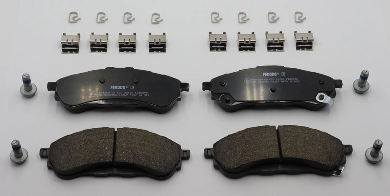 FERODO Brake Pads | FDB5390 | OE-Matching Quality | Eco-Friction Fuse+ Technology | Pack of 4