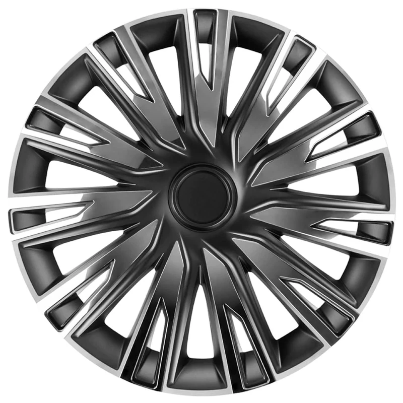 AutoStyle Set wheel covers Copra 15-inch chrome/black