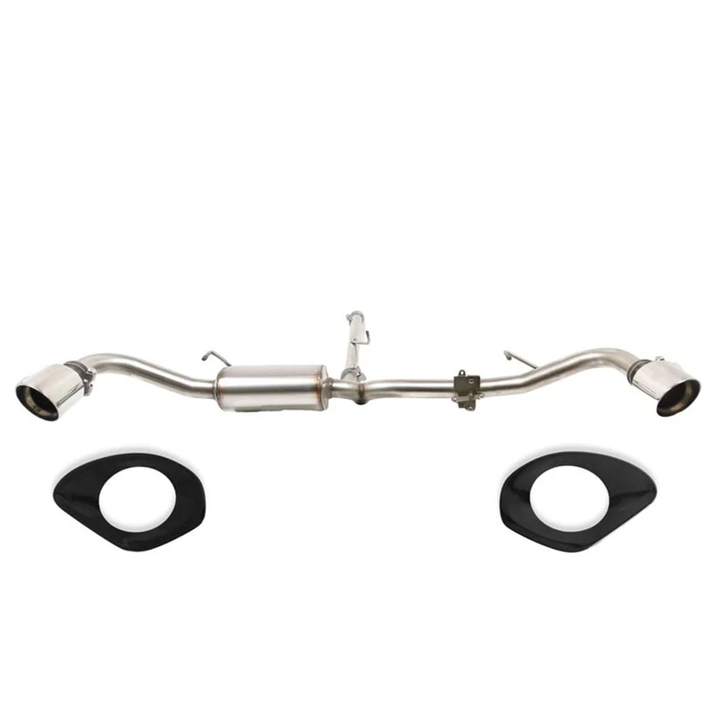 Ulter Sport Double stainless steel sport exhaust compatible with Alfa Romeo Tonale 1.5 96/118kW 2022-100mm