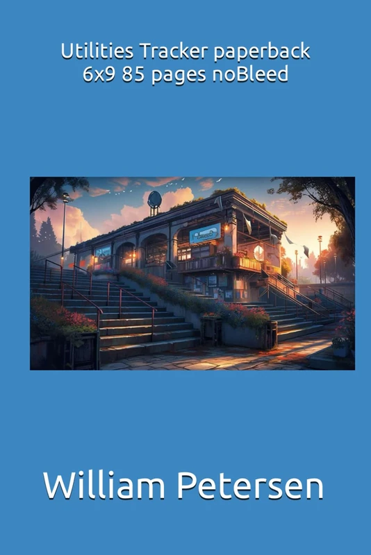 Utilities Tracker paperback 6x9 85 pages noBleed