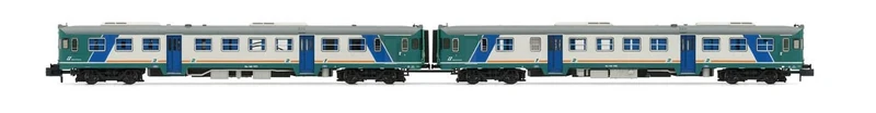 ARNOLD HN2571 FS, 2-units pack ALn 668 1000 series (2 doors) XMPR livery, flat windows, ep. Vb Diesel Locomotive