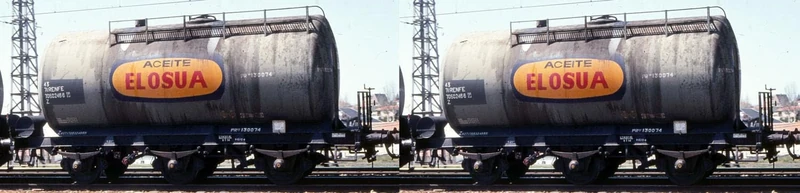 ARNOLD HN6613 RENFE, 2-unit pack of 3-axle tank wagons, Elosua livery, ep. IV Freight Wagons