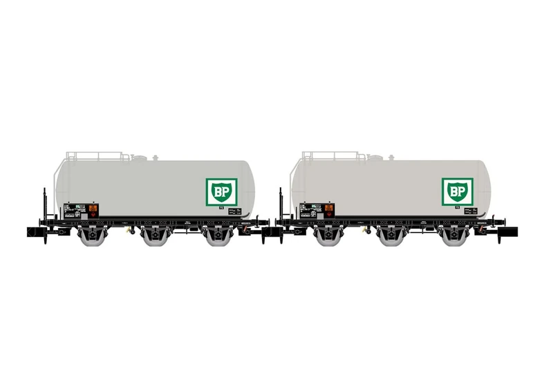 ARNOLD HN6608 SNCF, 2-unit pack of 3-axle tank wagons, BP, ep. IV Freight Wagons