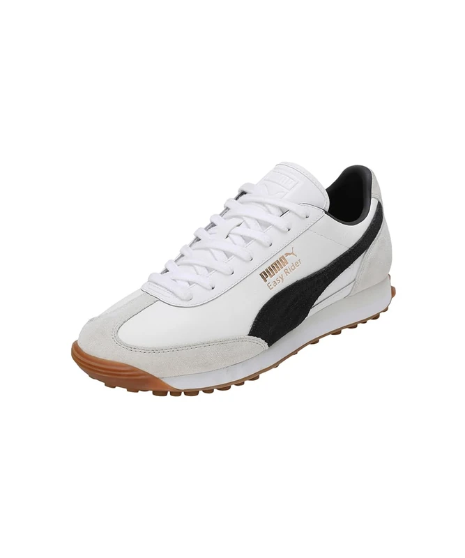 Puma Easy Rider Mix Sneakers, Puma White-Puma Black, 6