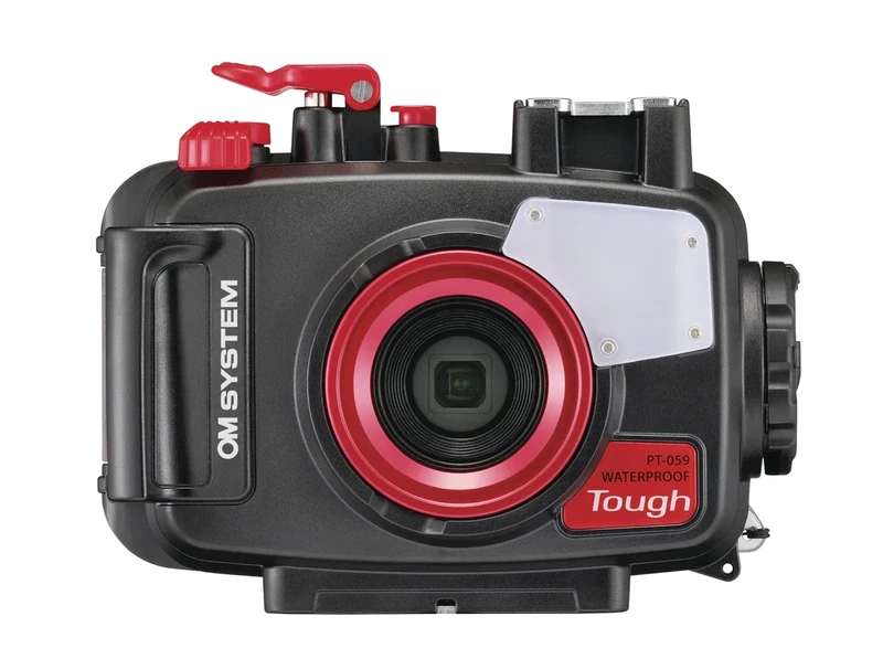 OM SYSTEM PT-059 Underwater Case for Olympus Tough TG-6 and OM SYSTEM TG-7, waterproof up to 45 metres, Multi-coated glass, all camera functions fully controllable