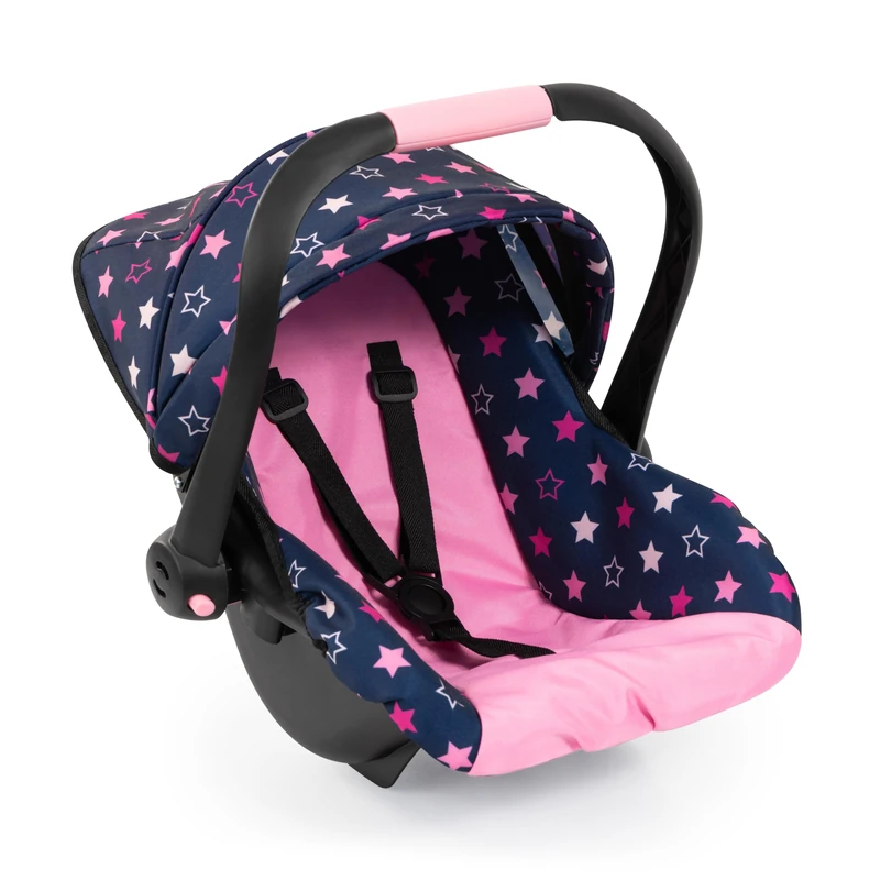 Bayer Design 67916AA Dolls Car Seat EasyGo, sun canopy, attachable to Neo Vario/Xeo dolls pram