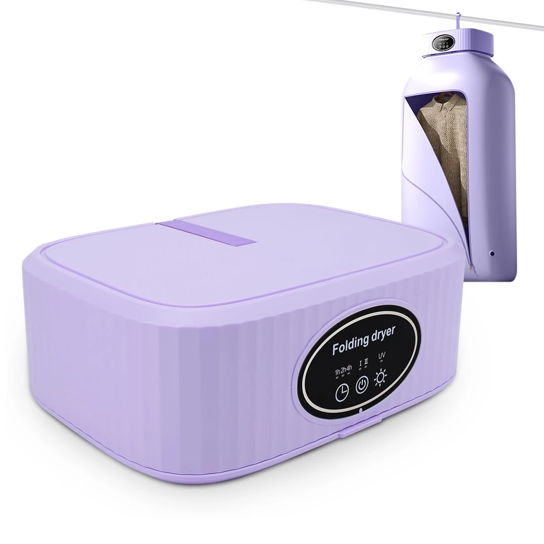 Panthem Portable Foldable Dryer - RV, Travel, Hotel, Camping - Electric Clothes Dryer for Light/Baby Clothes, Underwear - Quick Easy to Use