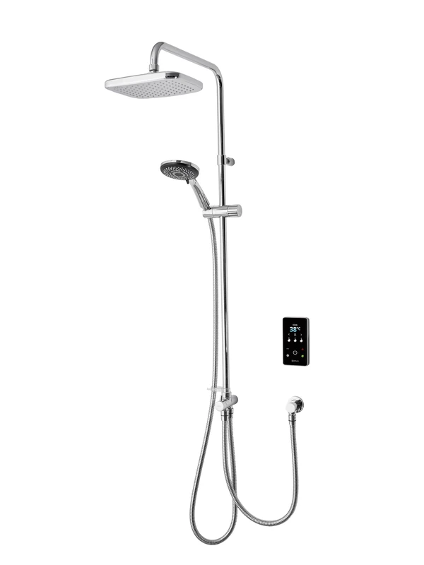 Triton ENVi 9 kW Thermostatic Electric Digital Shower - Chrome