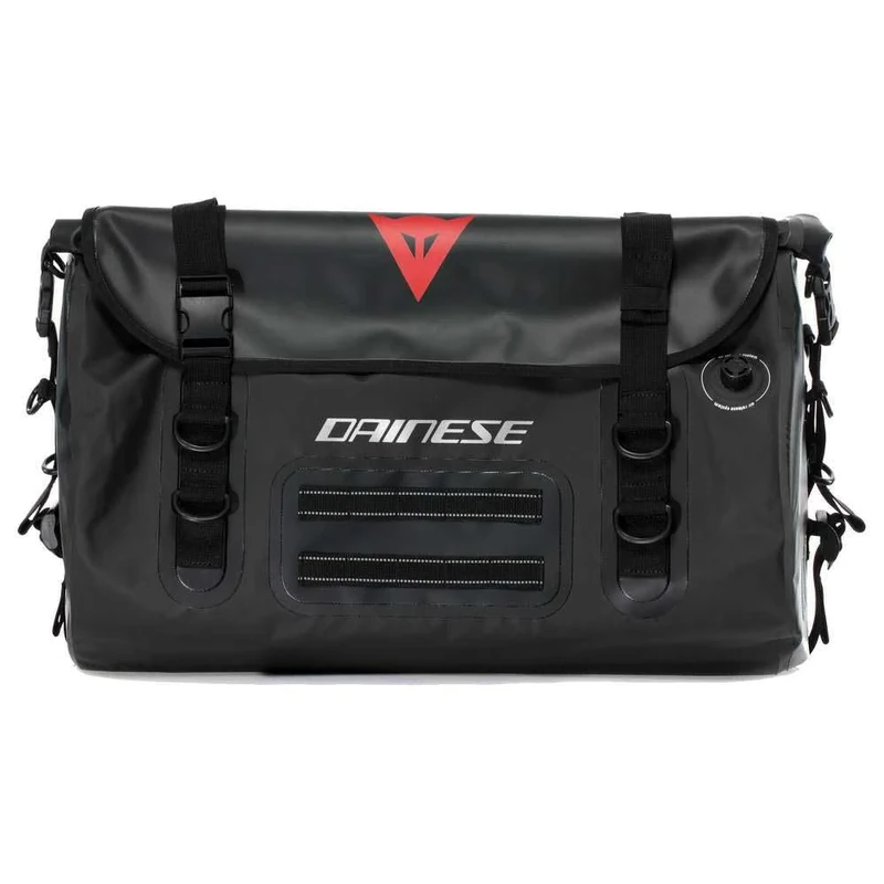Dainese - Explorer Wp Duffel Bag 60L, Travel Duffel, PVC, Waterproof, Motorcycle Travel Bag, for Men and Women, Black