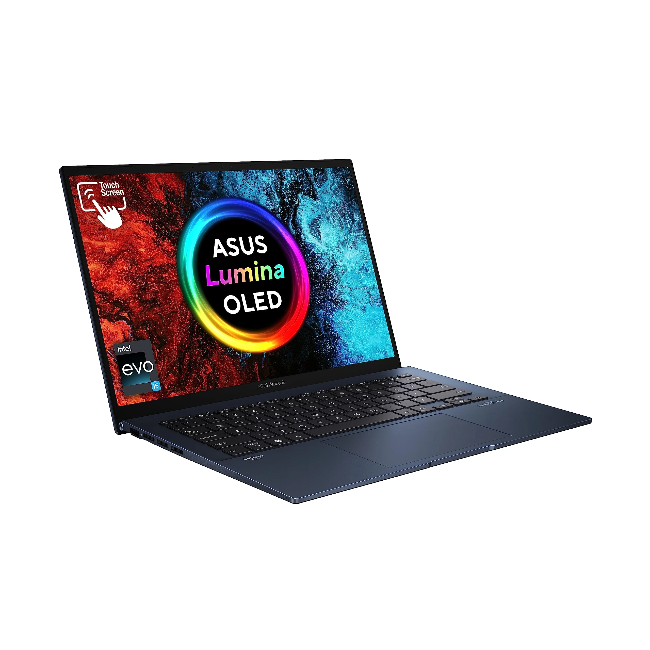 ASUS Zenbook 14 OLED UX3402VA 14" 2.8K OLED Touchscreen Laptop (Intel i5-1340P, 16GB RAM, 512GB PCIe SSD, Backlit Keyboard, Windows 11) Intel EVO Certified