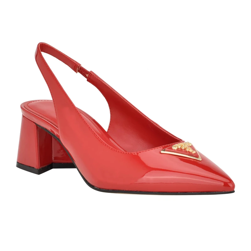 GUESS Women's Zanda Pump, Red 610, 3 UK - Image 1