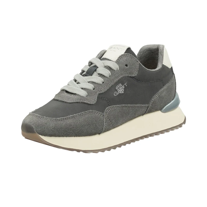 GANT Women's Bevinda Sneaker, Steel Gray, 8 UK