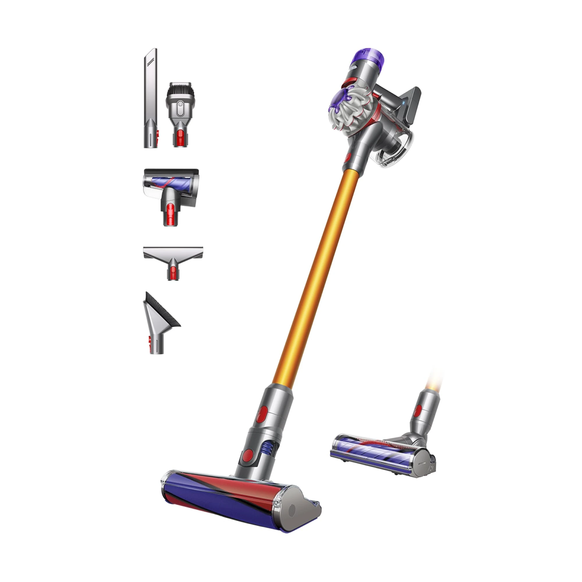 Dyson V8™ Absolute cordless stick vacuum cleaner (Silver/Yellow)