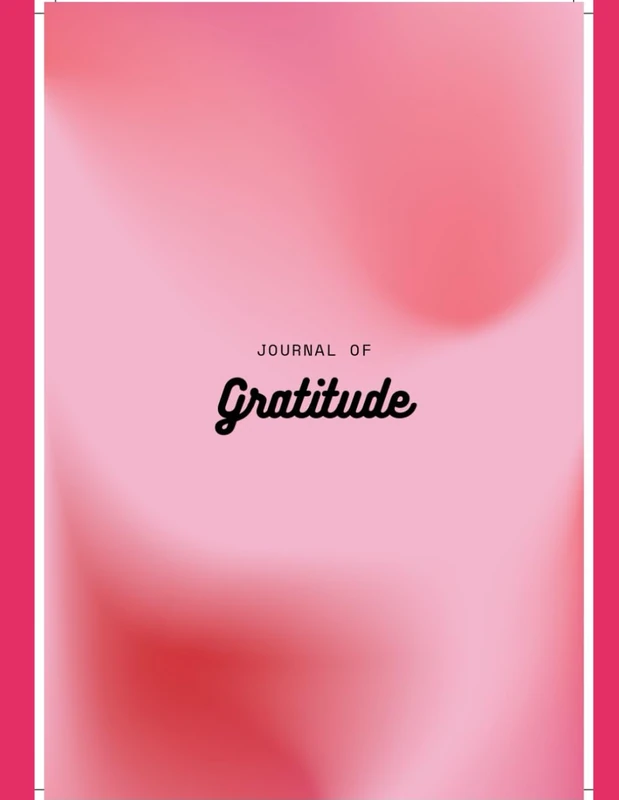 Pink Grateful Journal Planner: My Diary