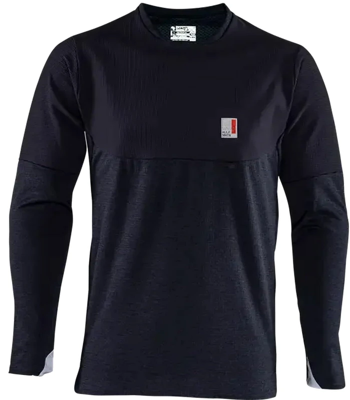 Leatt Men's Jersey, Black, XS