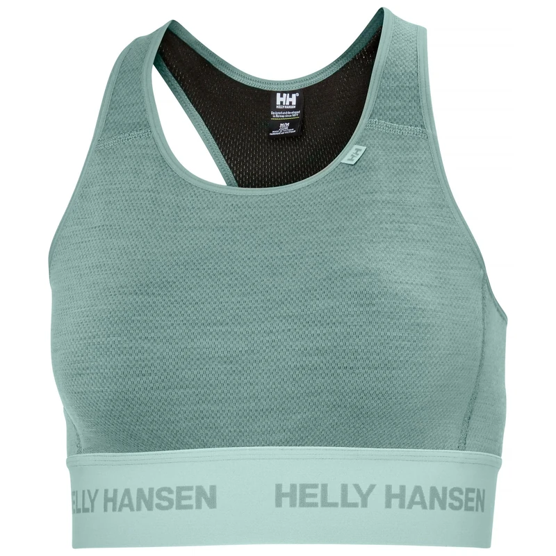 Helly Hansen Women's W LIFA Merino Midw Bra, Cactus, L