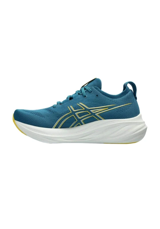 ASICS 1011B794-402 Gel-Nimbus 26 Men Evening Teal/Light Mustard UK 10