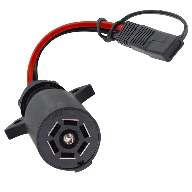 VIAIR 7-Way Power Access, 7-Way Blade to 2-Pin SAE 12V Power Source