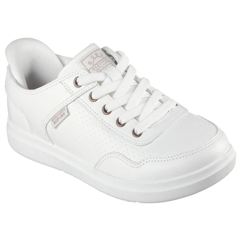 Skechers Women's BOBS D'VINE SO FLATTERED Sneaker, White, 8 UK