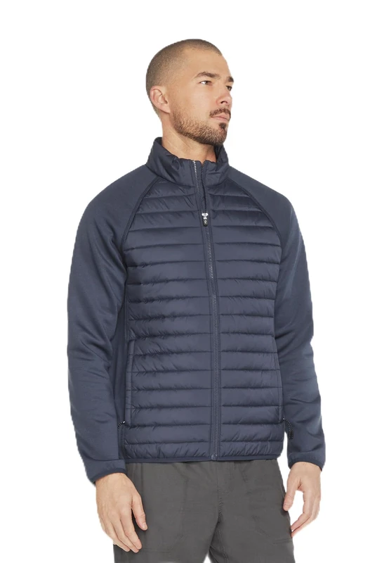 Skechers Mens Goshield Hybrid 2.0 Jacket, Blue Nights, L UK - Image 1