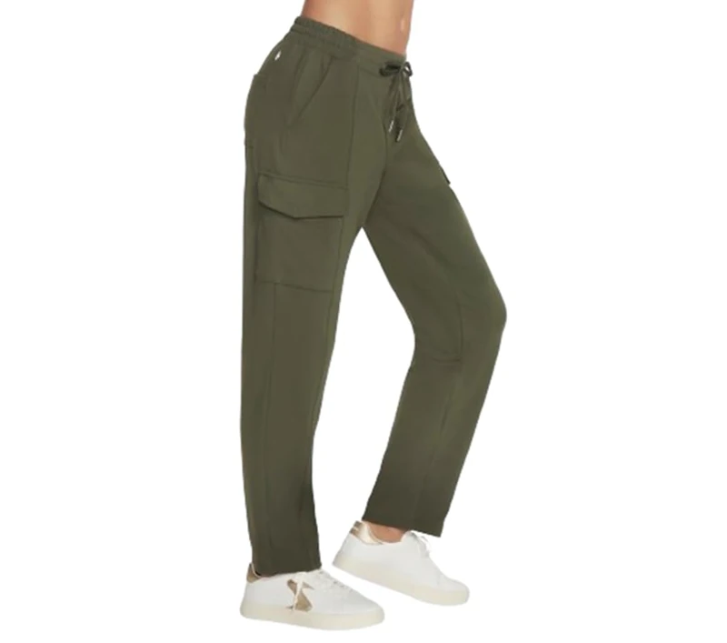 Skechers Women's Slip-in Cargo Pant Olive XL