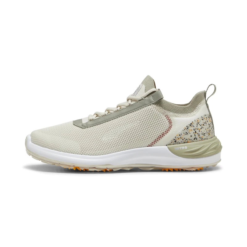 PUMA Golf Men's Phantomcat Nitro Sneaker, Alpine Snow-Birch Tree, 8.5 UK