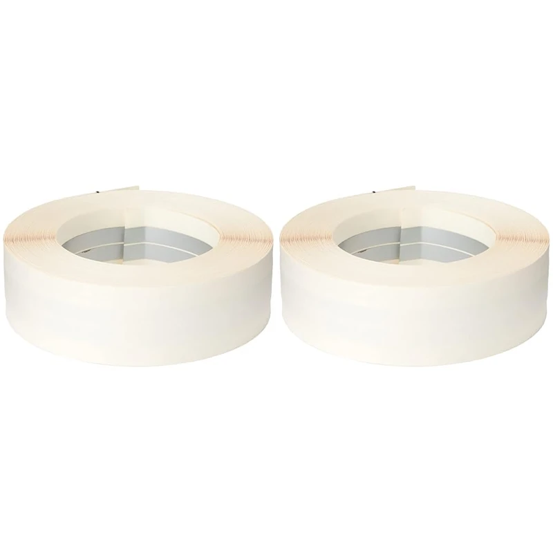 FIXMAN 193980 Plasterboard Corner Tape, Silver, 50 mm x 30 m (Pack of 2) - Image 1