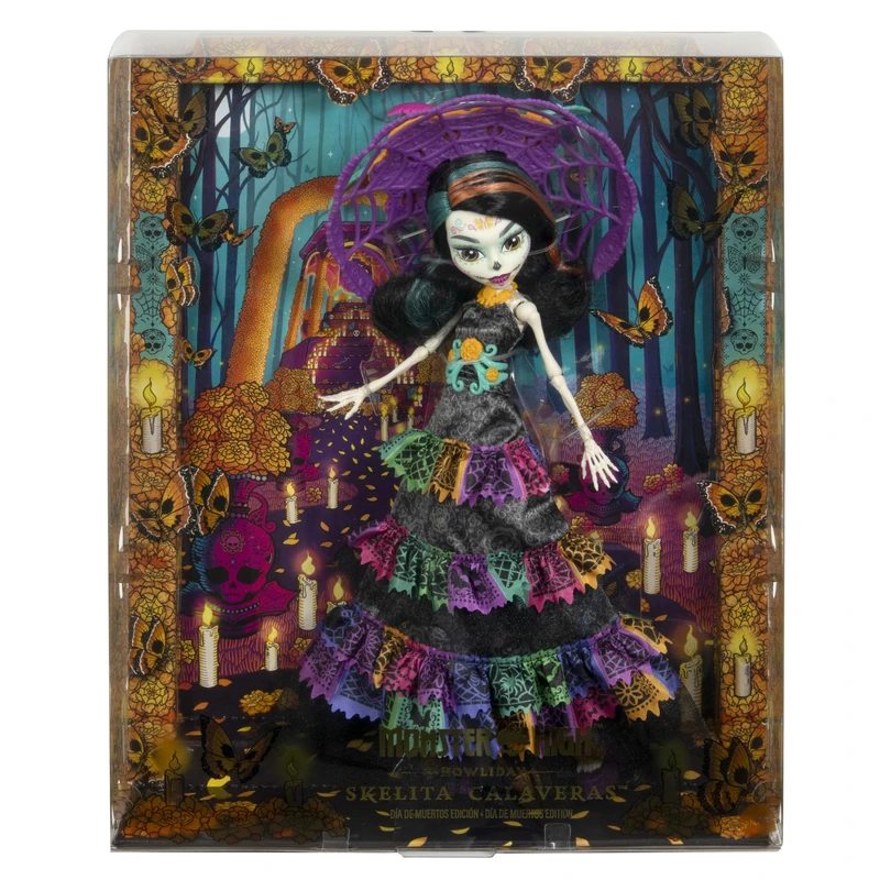 Monster High Skelita Calaveras 2024 Howliday Doll - HXH99