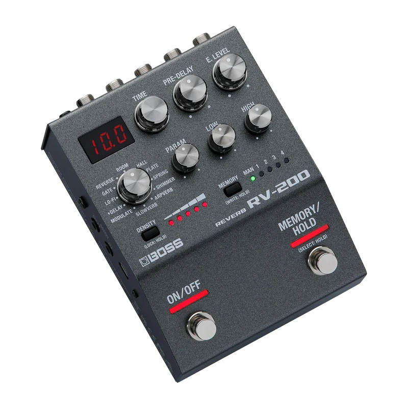 BOSS RV-200 Reverb Guitar Effects Pedal